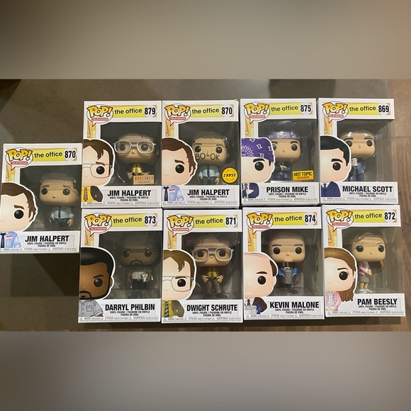 Funko Toys The Office Funko Pops With A Chase And Exclusives Poshmark